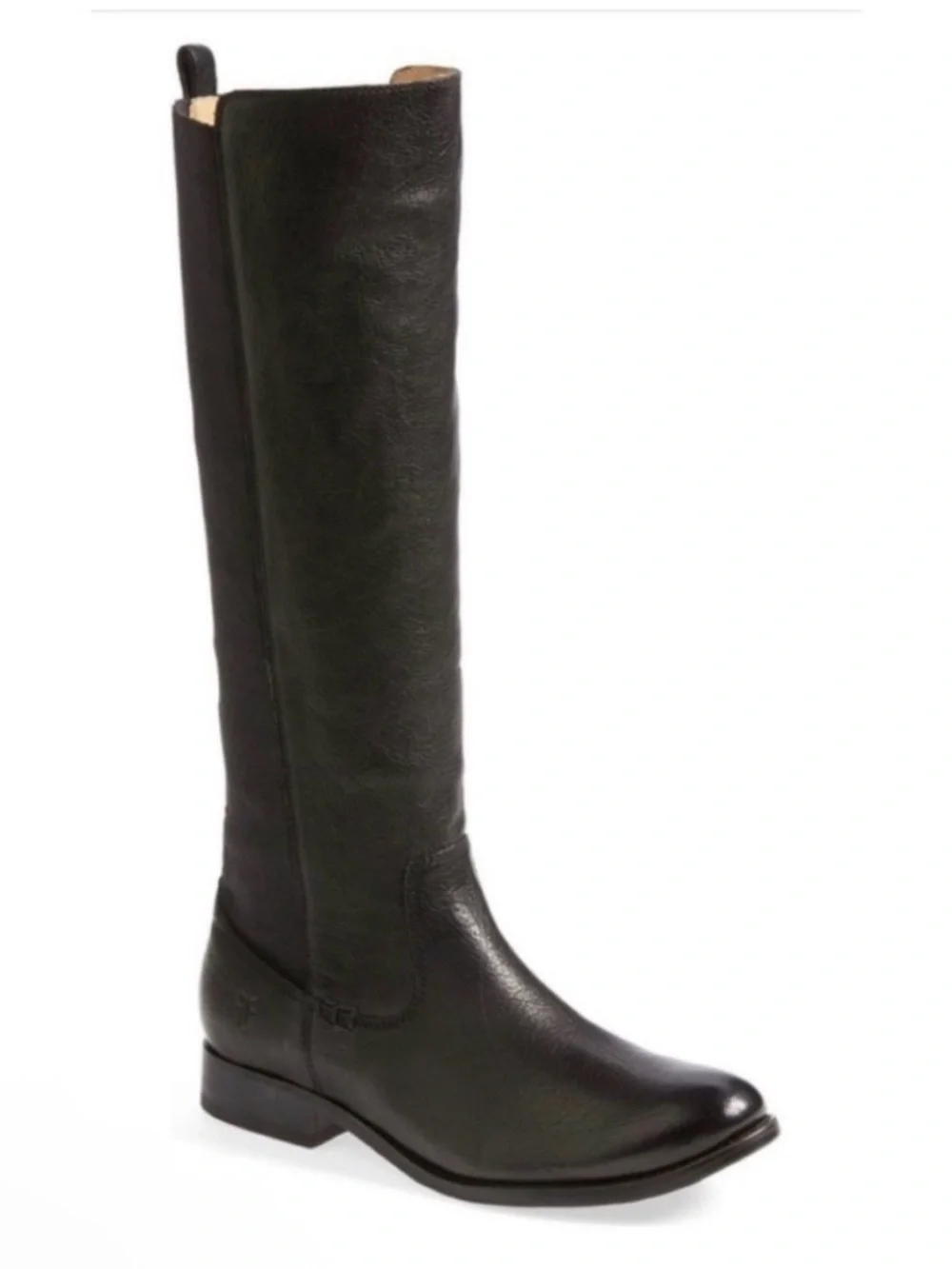 Frye Black Leather Molly Gore Boots size 7